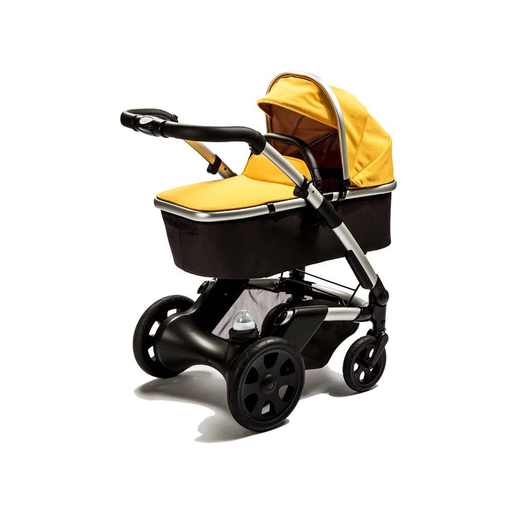 Коляска HeeTee 2 в 1 MAYFAIR Black/Mustard (MF1.N.2P.BMT) - зображення 1