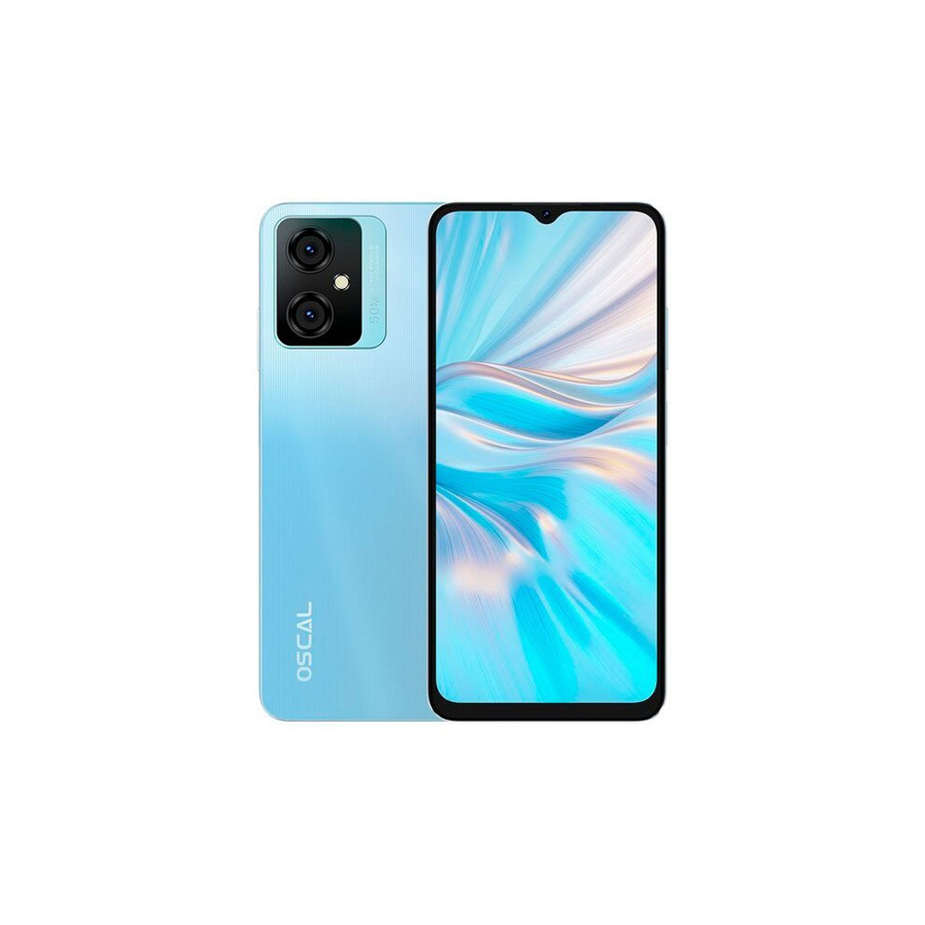Мобільний телефон Oscal C70 6/128GB Blue - зображення 1