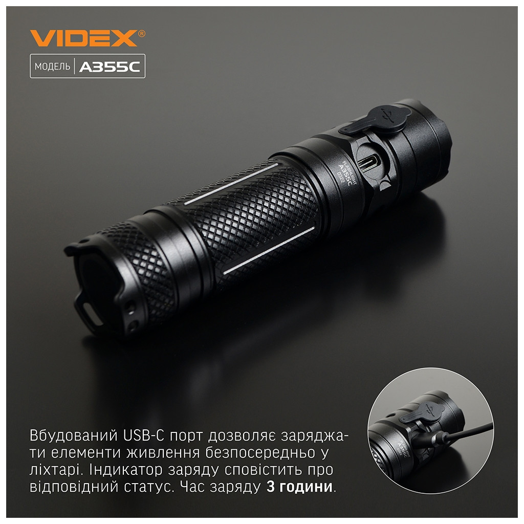 Ліхтар Videx VLF-A355C 4000Lm 5000K (VLF-A355C) - зображення 8