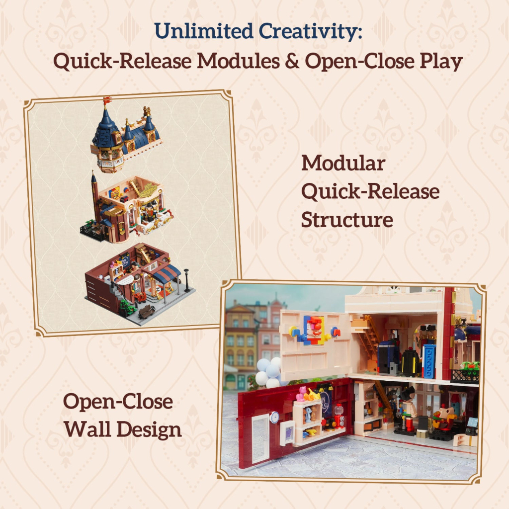 Конструктор Pantasy Магазин іграшок (85031) - зображення 4