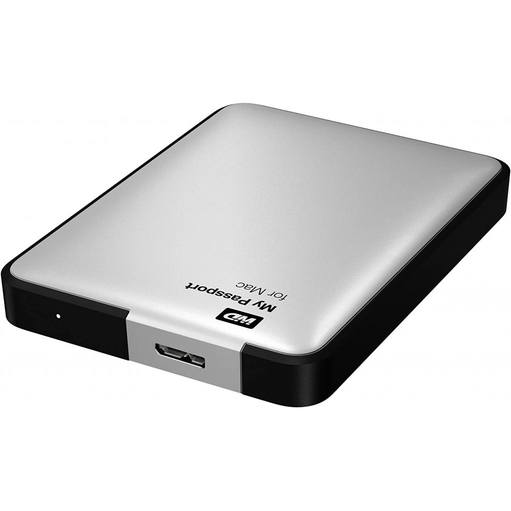 Зовнішній жорсткий диск 2.5" 1TB My Passport for Mac WD (WDBLUZ0010BSL-EESN) - зображення 4
