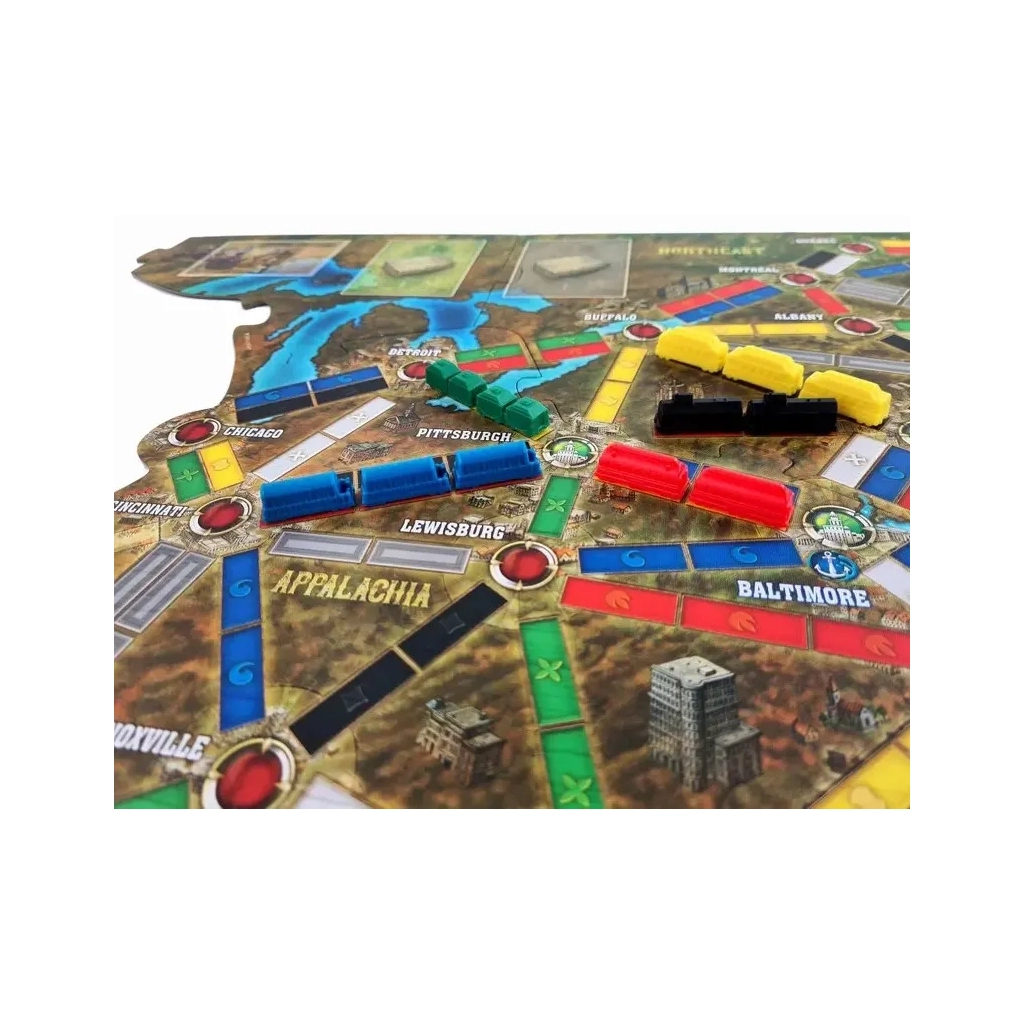 Настільна гра Lord of Boards Ticket to Ride: Legends of the West англійська (TTR_WL) - изображение 9