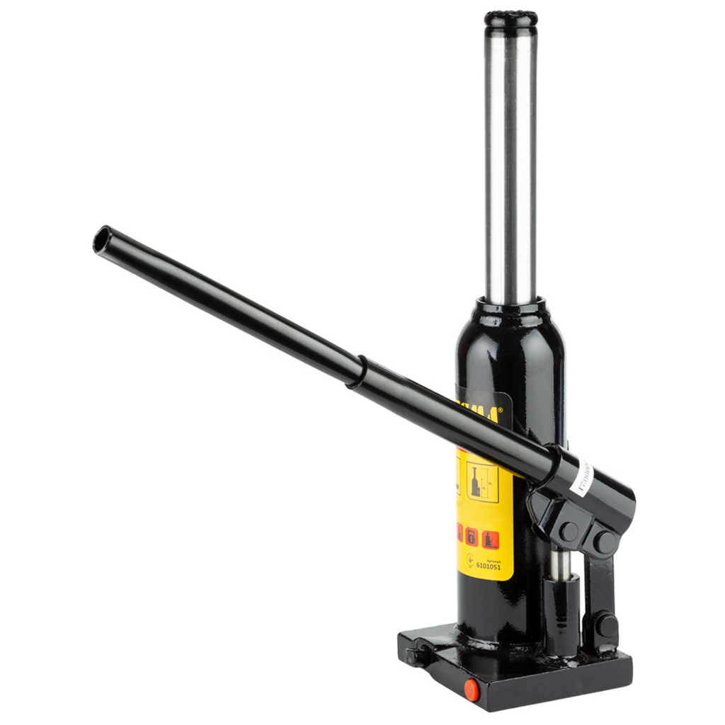 Домкрат Sigma гідравлічний пляшковий 5т, 210-420мм (6101051) - изображение 4