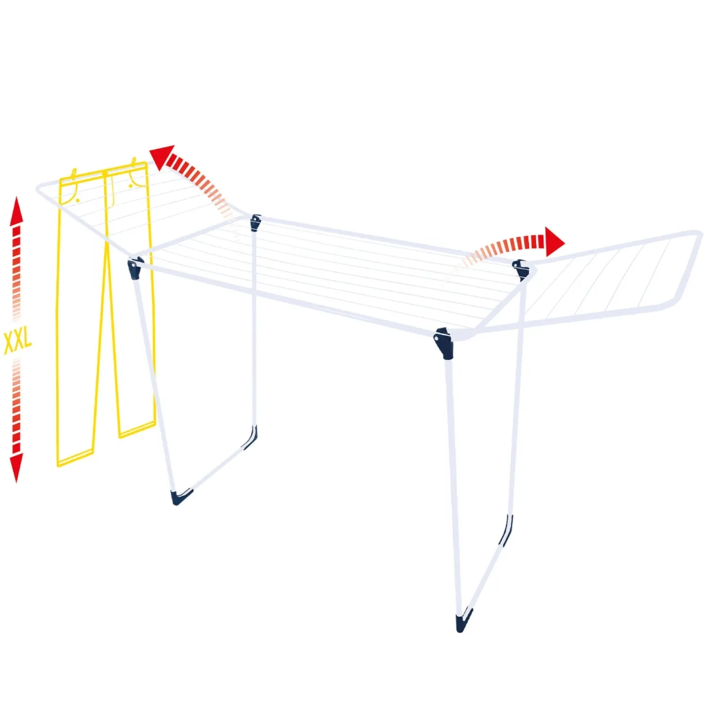 Сушарка для білизни Casa Si Merkur Pluse 18m White Підлогова (CS92234C04) (DAS303059) - зображення 2