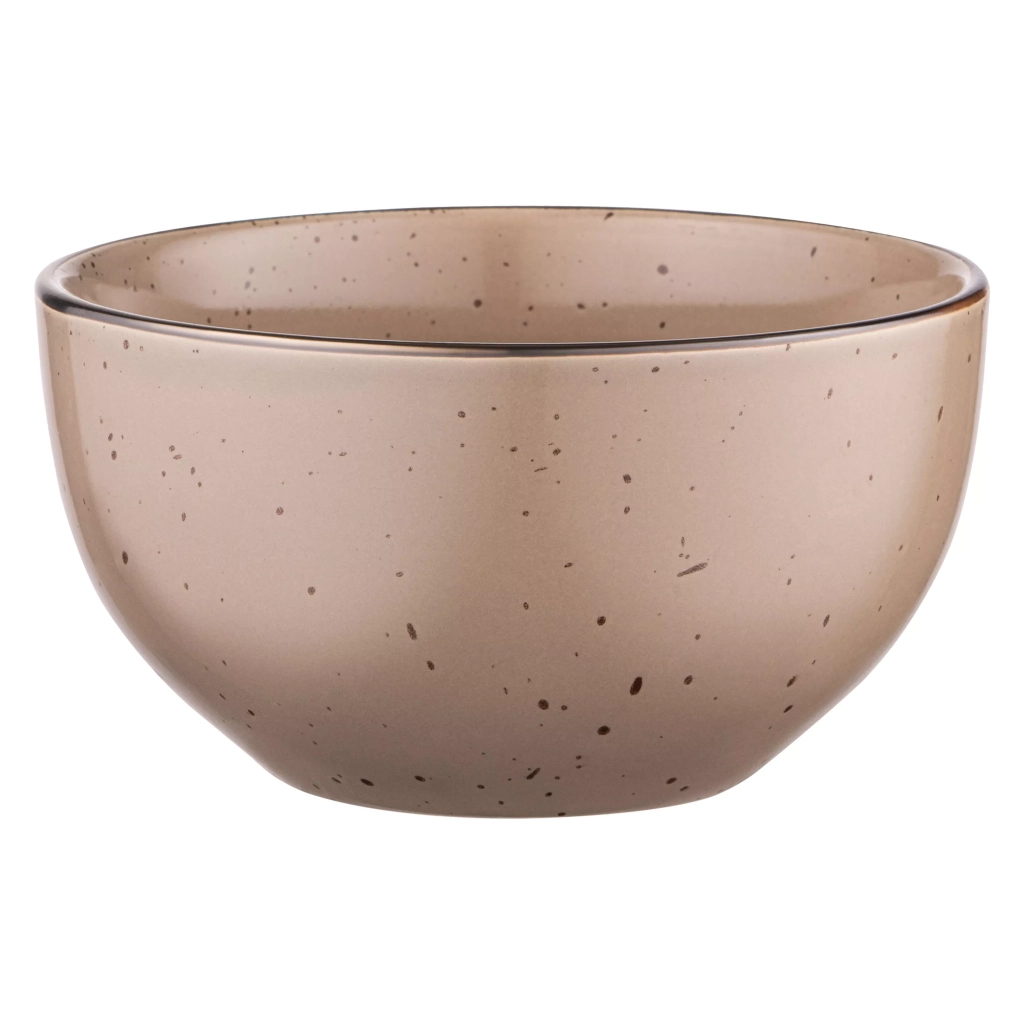 Салатник Ardesto Emilia 610мл, 14см, кераміка, коричневий (AR0814EBR) - зображення 2