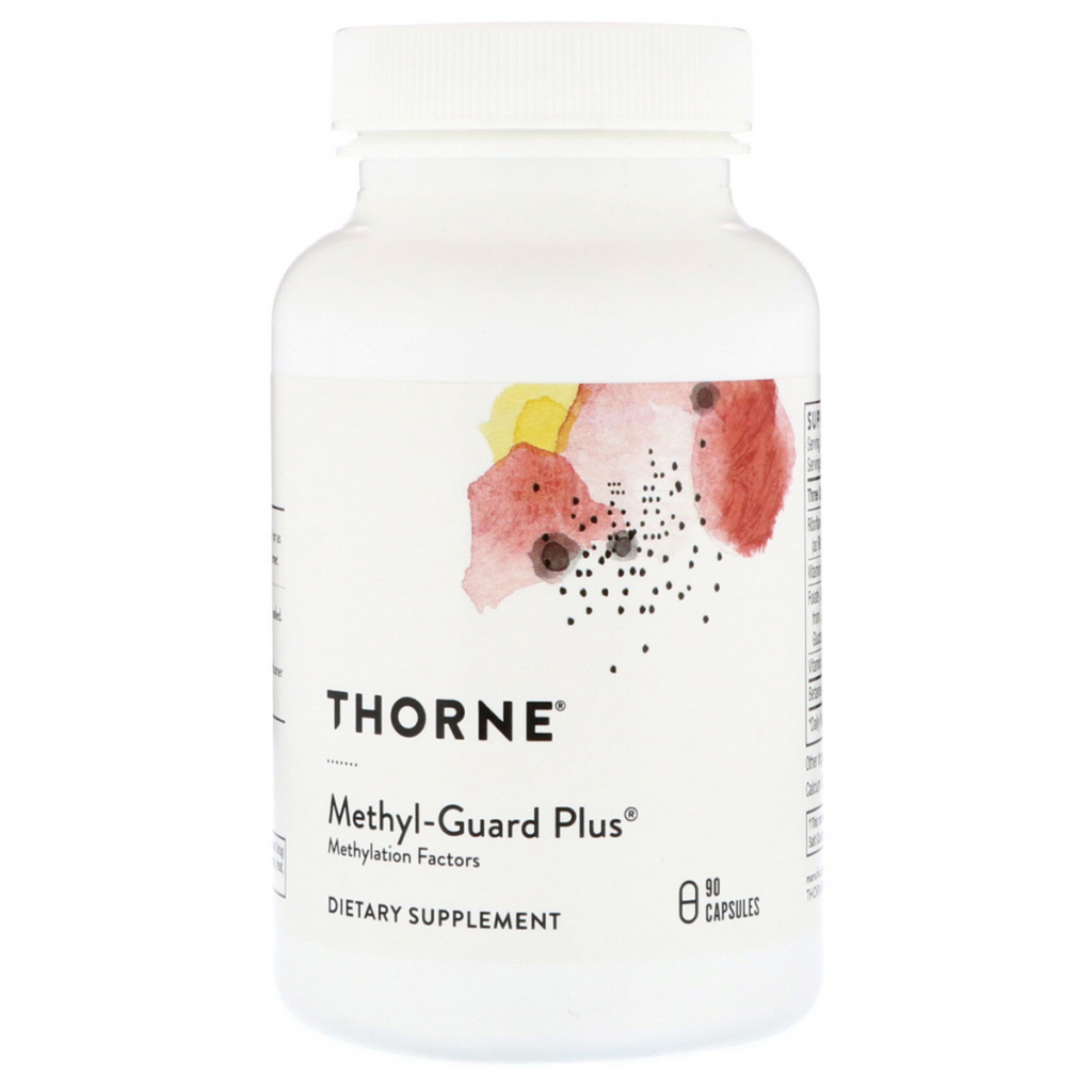 Вітамін Thorne Research Метил-Гард, Вітаміни для Мозку, Methyl-Guard Plus, 90 капсул (THR-78901) - зображення 1