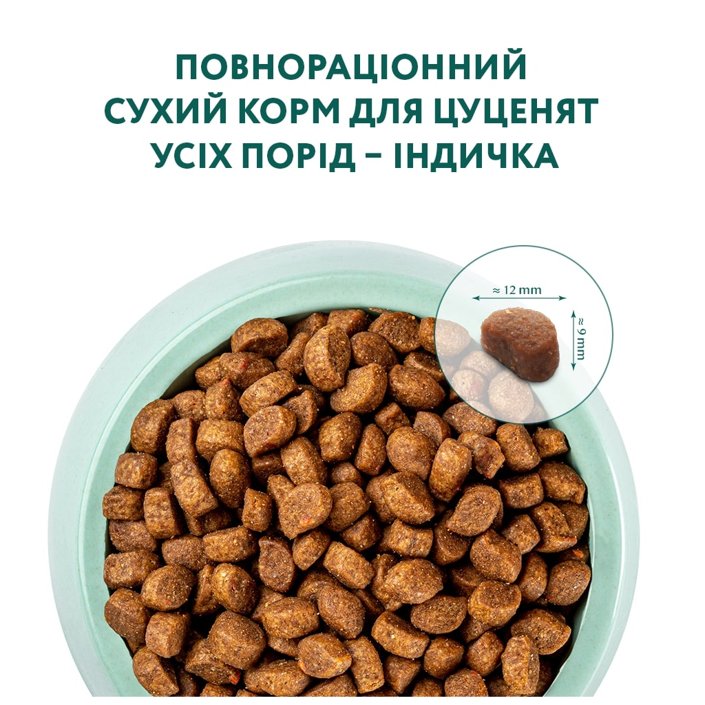 Сухий корм для собак Optimeal для цуценят всіх порід зі смаком індички 12 кг (4820083905483) - зображення 4