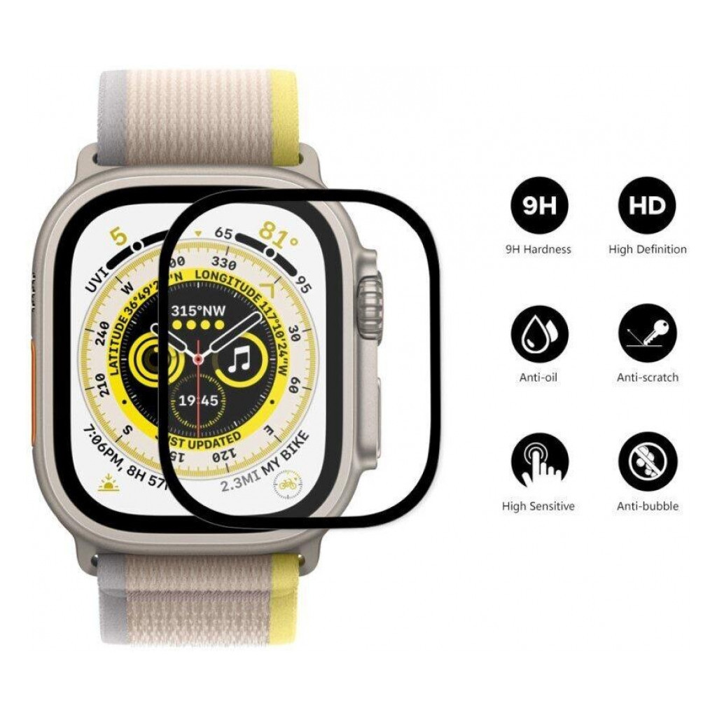Скло захисне Armorstandart Apple Watch Ultra 2 / Ultra 49 mm (ARM65028) - зображення 2