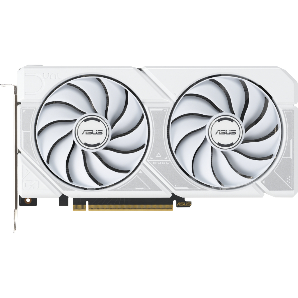 Відеокарта ASUS GeForce RTX5060Ti 16Gb DUAL WHITE OC (DUAL-RTX5060TI-O16G-WHITE) - зображення 1