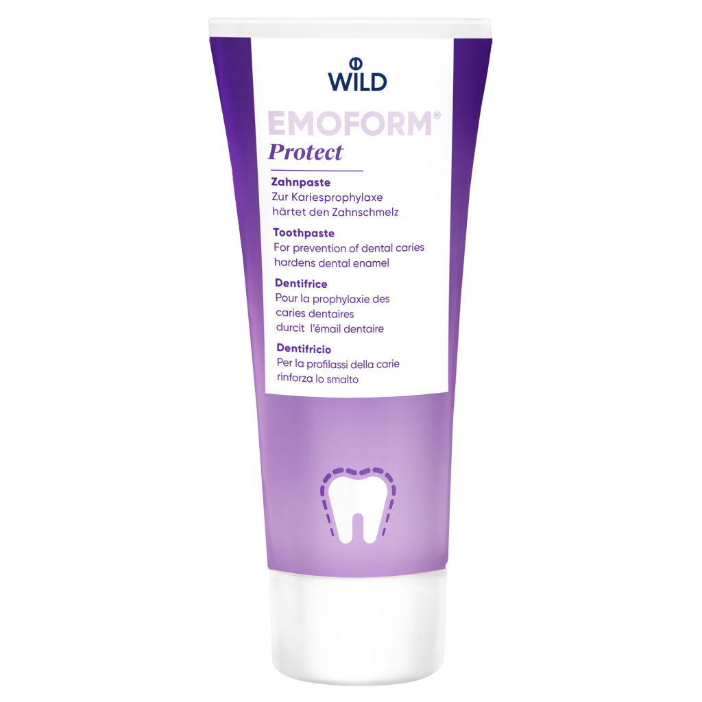 Зубна паста Dr. Wild Emoform Protect Захист від карієсу 75 мл (7611841701792) - зображення 1