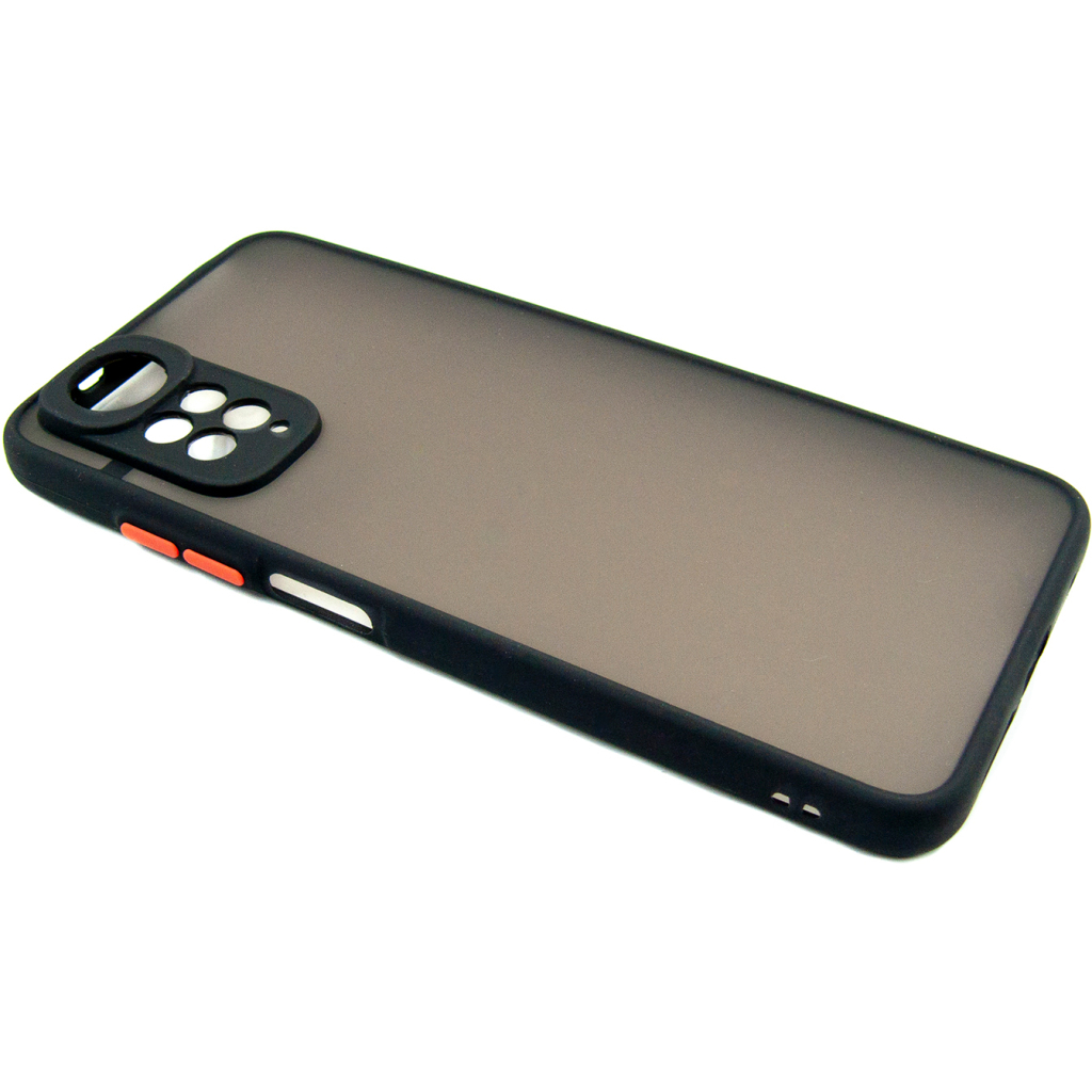 Чохол до мобільного телефона Dengos Matte Xiaomi Redmi Note 11 (black) (DG-TPU-MATT-113) - зображення 4
