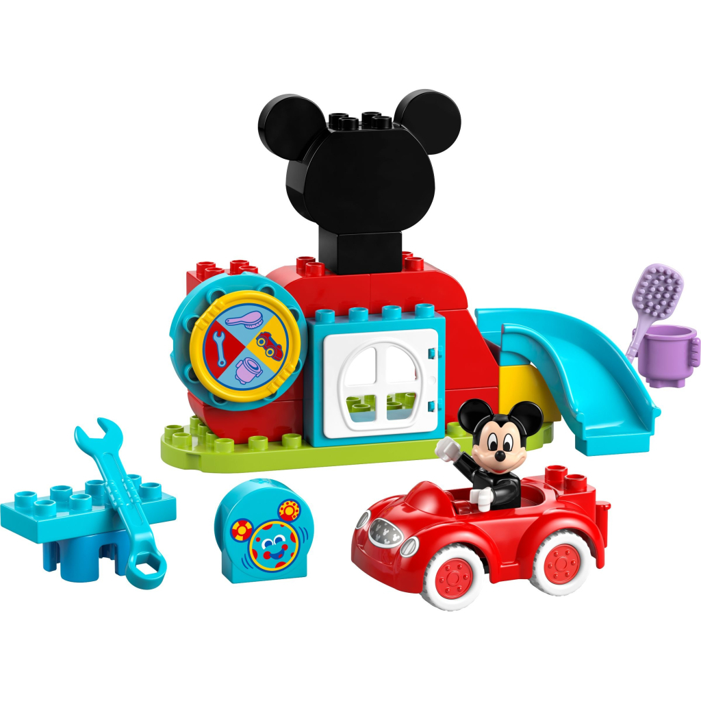 Конструктор LEGO DUPLO Disney Міккі Маус: Клубний будинок і автомобіль (10454) - зображення 2