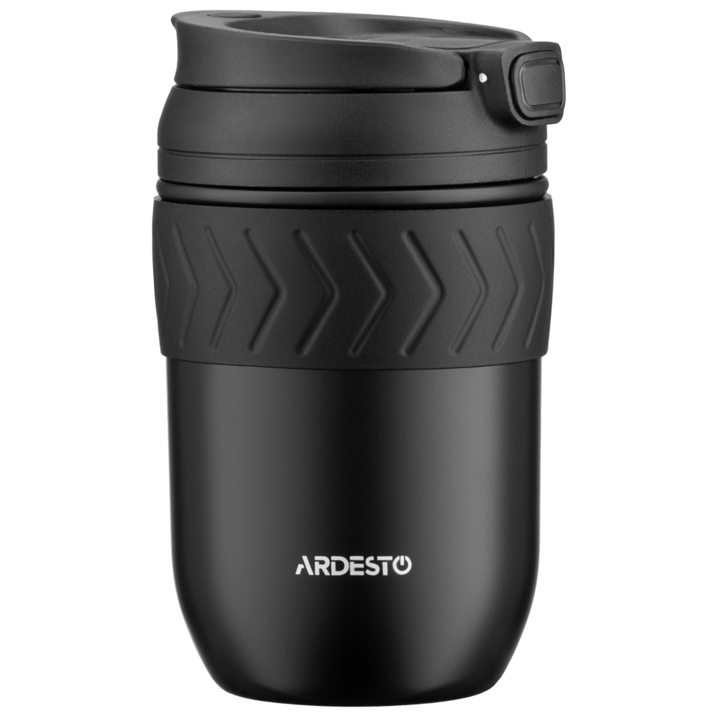 Термокружка Ardesto Cosy 400 мл Чорна (AR2640BT) - зображення 1