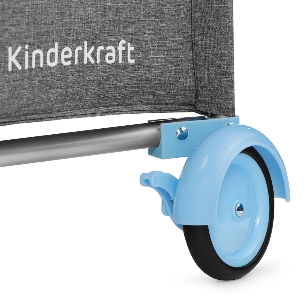 Ліжечко Kinderkraft манеж з пеленатором Joy Blue (5902533911288) - зображення 12