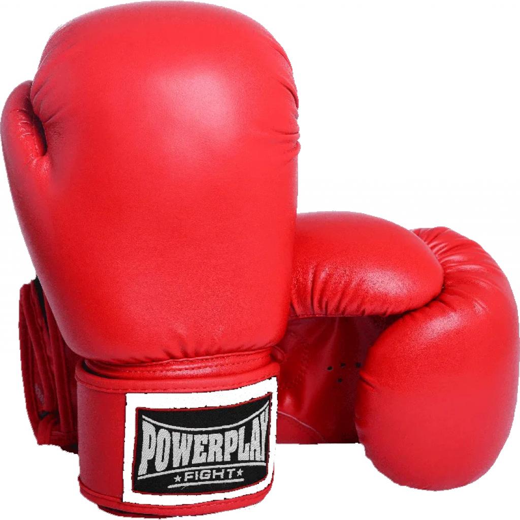 Боксерські рукавички PowerPlay 3004 10oz Red (PP_3004_10oz_Red) - зображення 1
