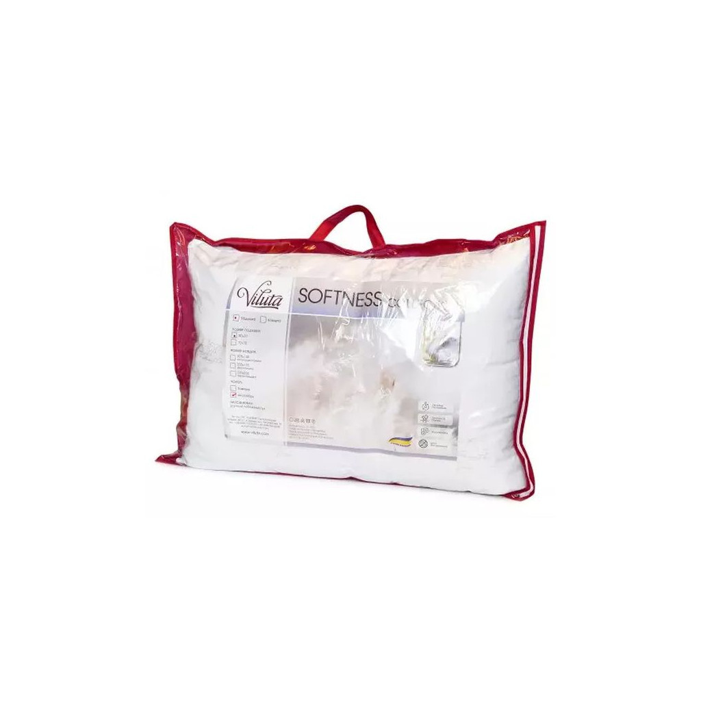 Подушка Viluta з лебединим пухом Soft 50х70 (soft_50*70) - зображення 2