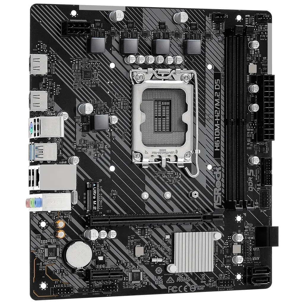 Материнська плата ASRock H610M-H2/M.2 D5 - зображення 3