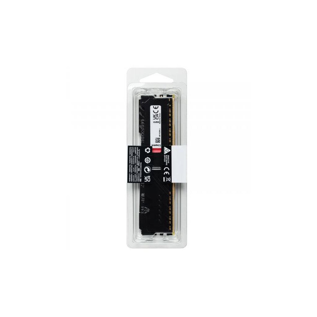 Модуль пам'яті для комп'ютера DDR4 16GB 3000 MHz FURY Beast Black Kingston Fury (ex.HyperX) (KF430C16BB/16) - зображення 6