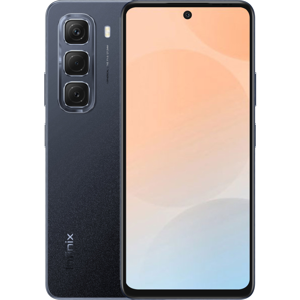 Мобільний телефон Infinix Hot 50 8/256Gb NFC Sleek Black (4894947047763) - зображення 1