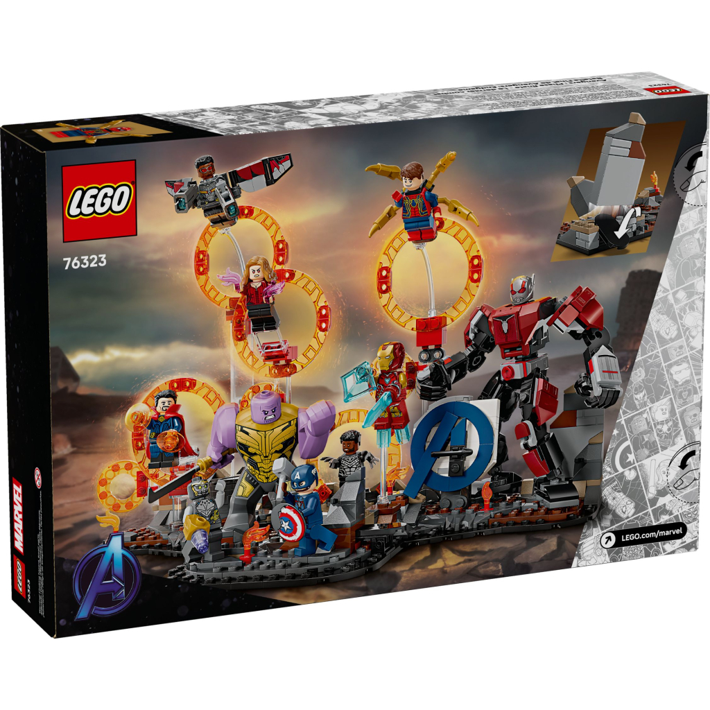 Конструктор LEGO Super Heroes Месники: Завершення. Вирішальна битва (76323) - зображення 7
