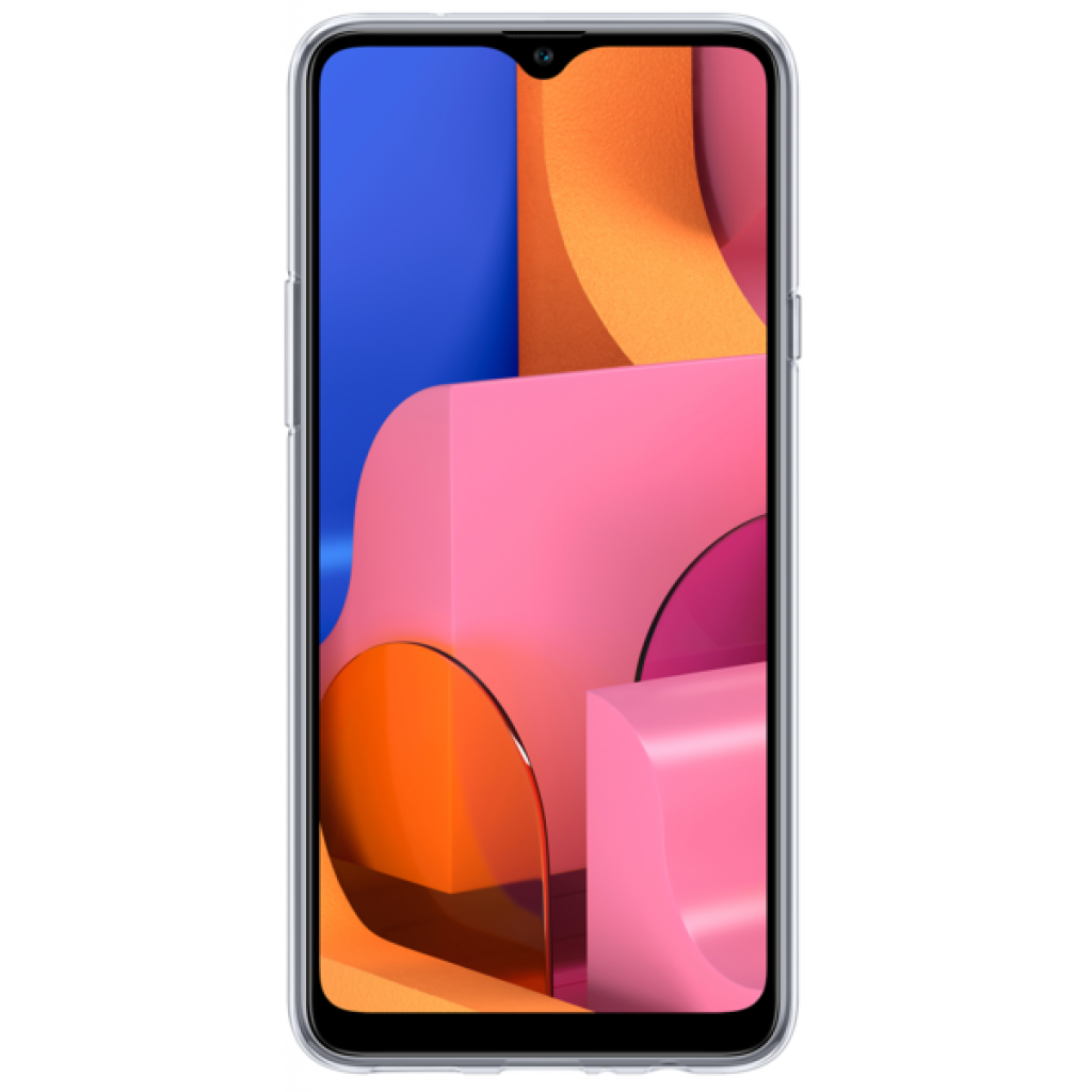 Чохол до мобільного телефона Samsung A20s/EF-QA207TTEGRU - Clear Cover (Transparent) (EF-QA207TTEGRU) - зображення 2