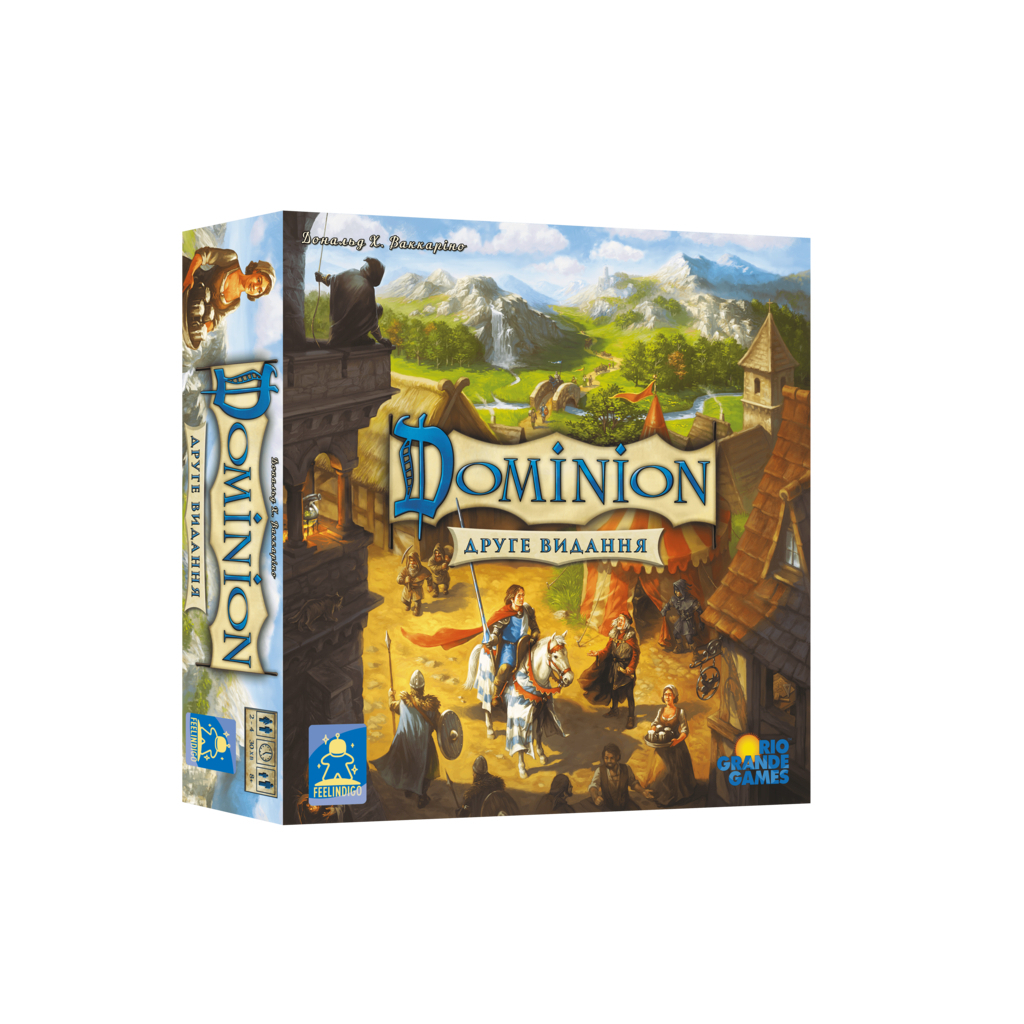 Настільна гра Feelindigo Домініон. Друга редакція (Dominion 2nd Edition) (укр.) (FI23052) - зображення 1