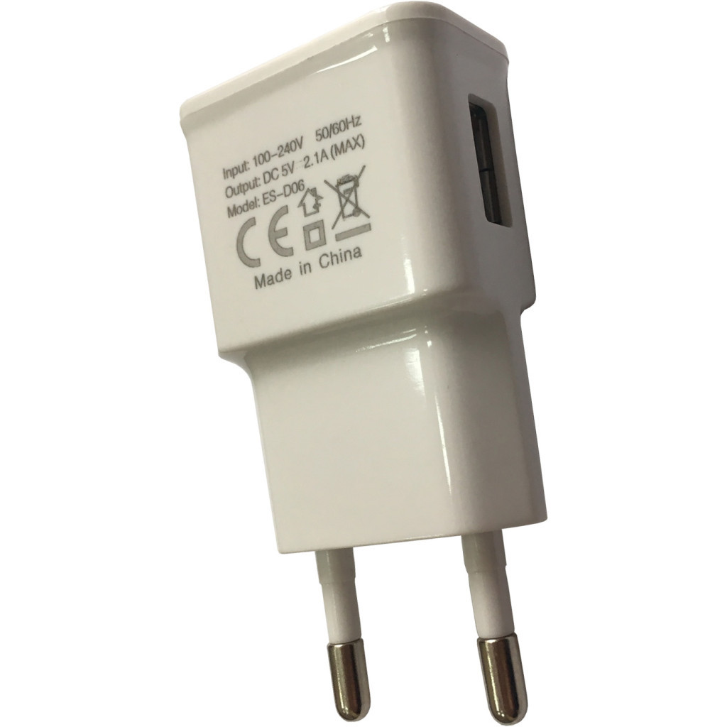 Зарядний пристрій Atcom ES-D06 (1*USB, 2.1A) (14903) - зображення 2
