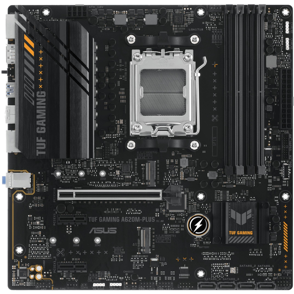 Материнська плата ASUS TUF GAMING A620M-PLUS - зображення 2