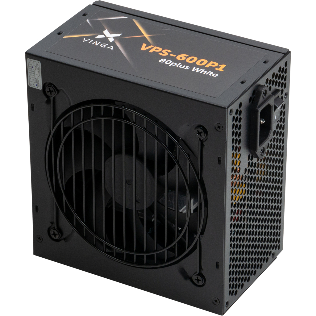 Блок живлення Vinga 600W (VPS-600P1) - зображення 1