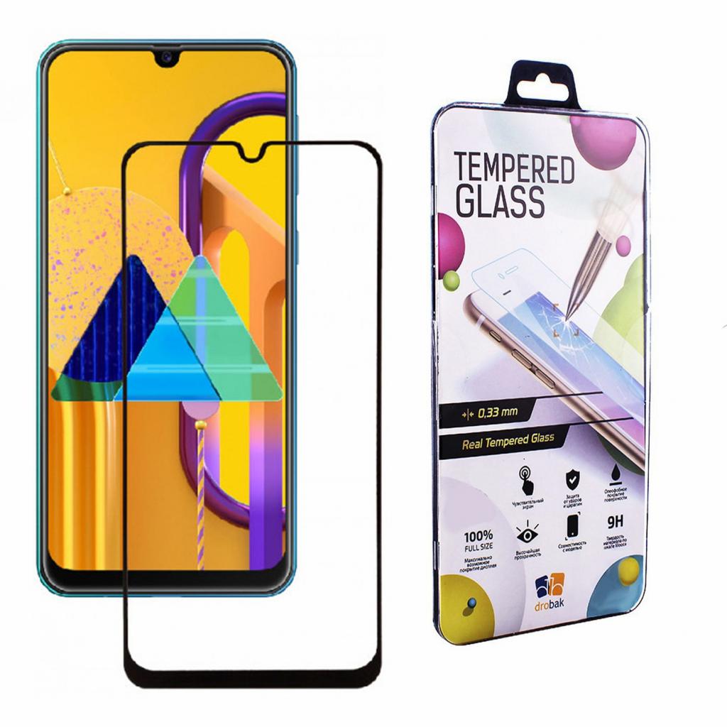 Скло захисне Drobak Samsung Galaxy M31 (Black) (121202) - зображення 1