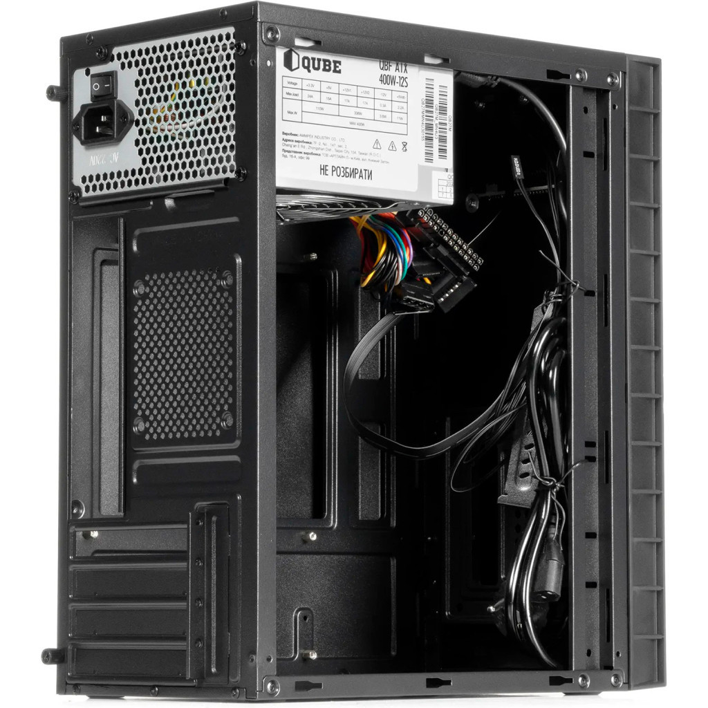 Корпус Qube QB27M 400W Black (QB27M_MN4U3) - зображення 7