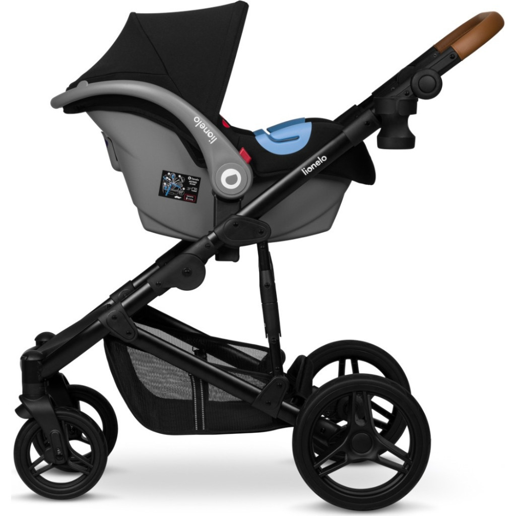 Коляска Lionelo 3 в 1 Mari Tour Black Onyx (LO-MARI TOUR 3IN1 BLACK ONYX) - зображення 5