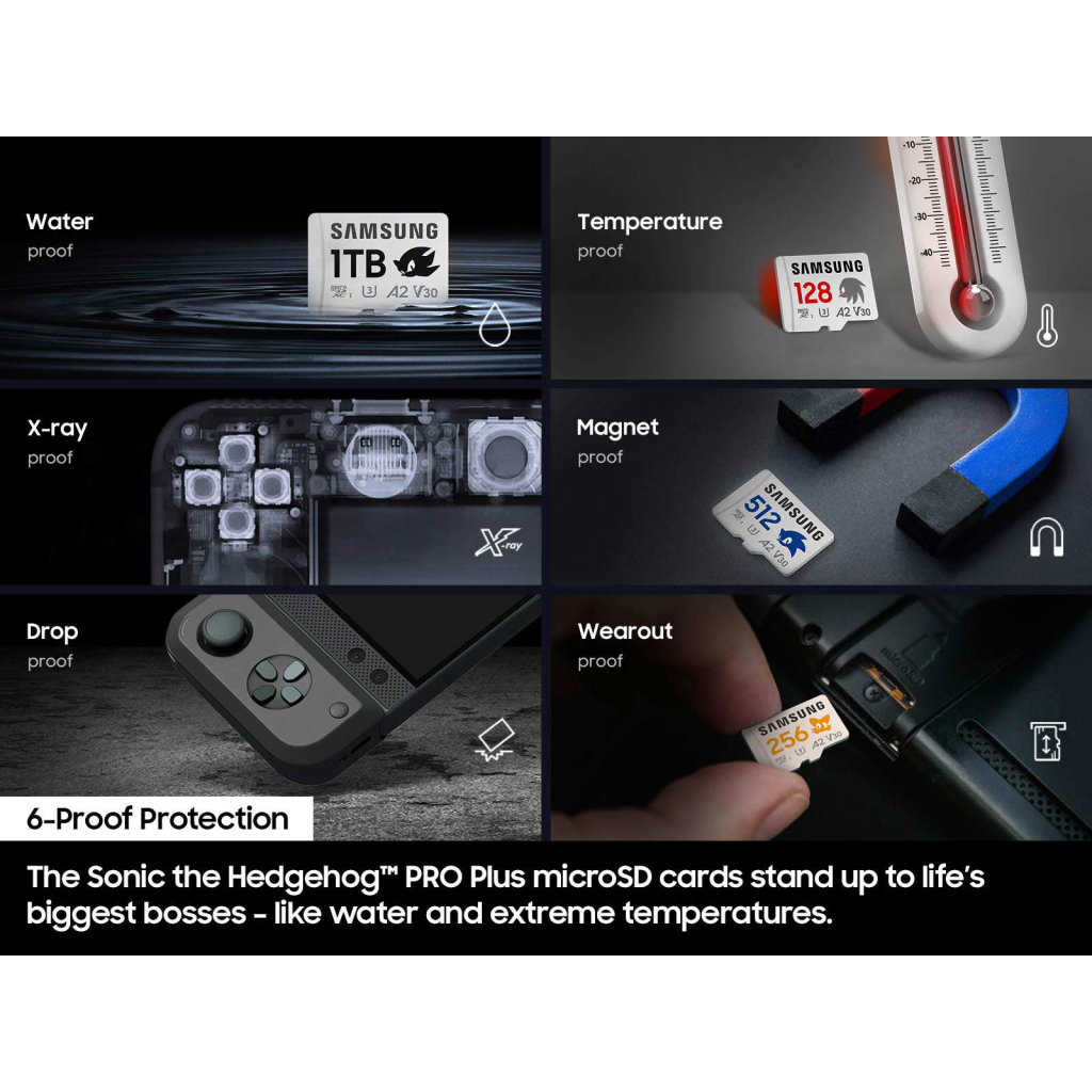 Карта пам'яті Samsung 256GB microSDXC class 10 UHS-I U3 V30 Pro Plus Sonic (MB-MD256SA/LC1) - зображення 4