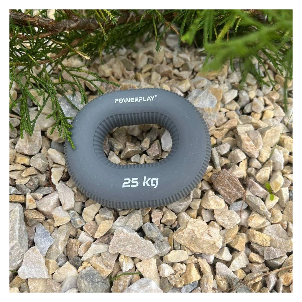 Еспандер PowerPlay PP-4336 Hand Grip Large 25 кг Сірий (PP_4336_Grey_25kg) - зображення 6