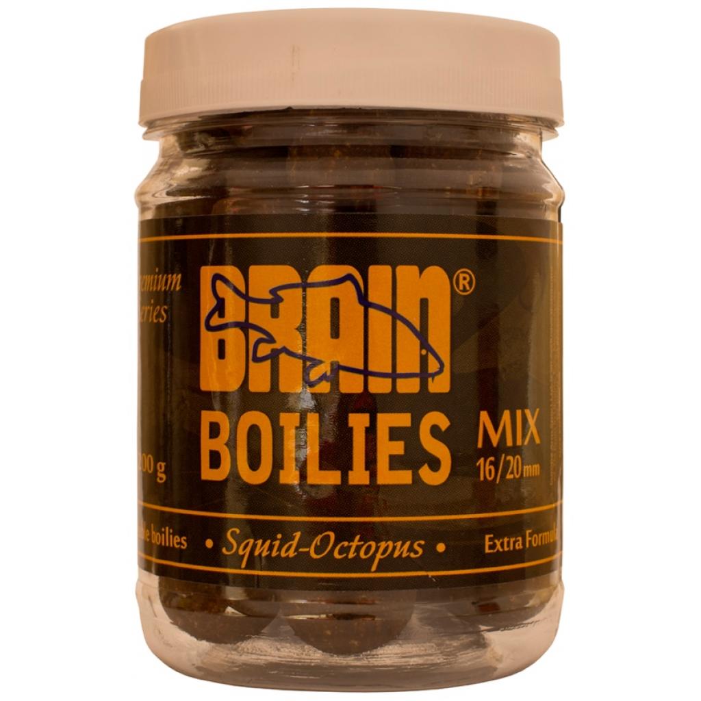 Бойл Brain fishing Squid Octopus (кальмар/восьминіг) Soluble 200 gr, mix 16-20 m (1858.00.39) - зображення 1