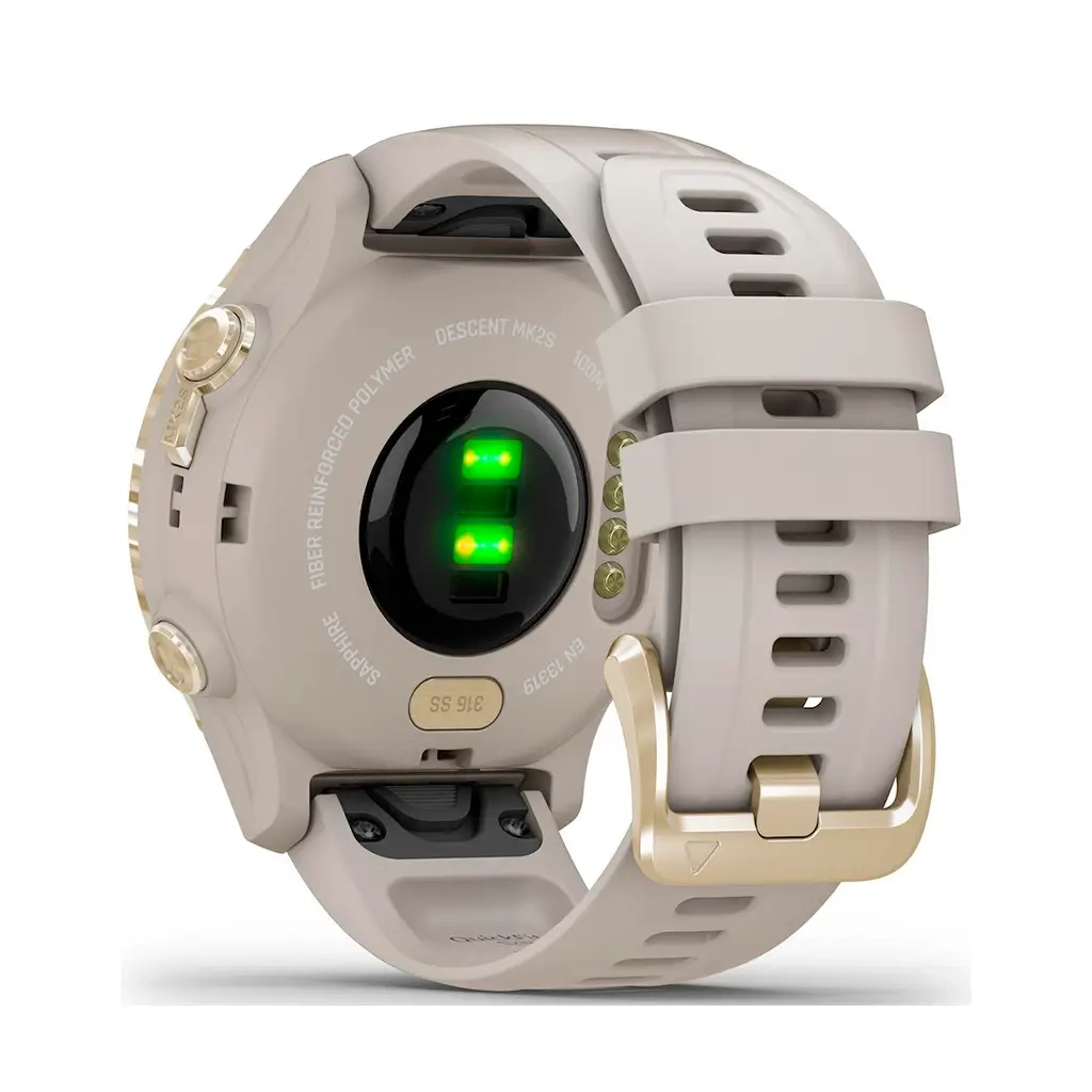Смарт-годинник Garmin Descent Mk2S, Lt. Gold w/ Lt. Sand, GPS Dive Computer, EMEA (010-02403-01) - зображення 2