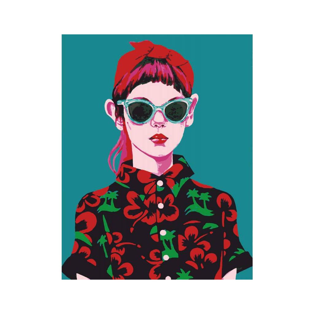 Картина по номерам Rosa Start Амелі 35 х 45 см (4823098507321) - изображение 1