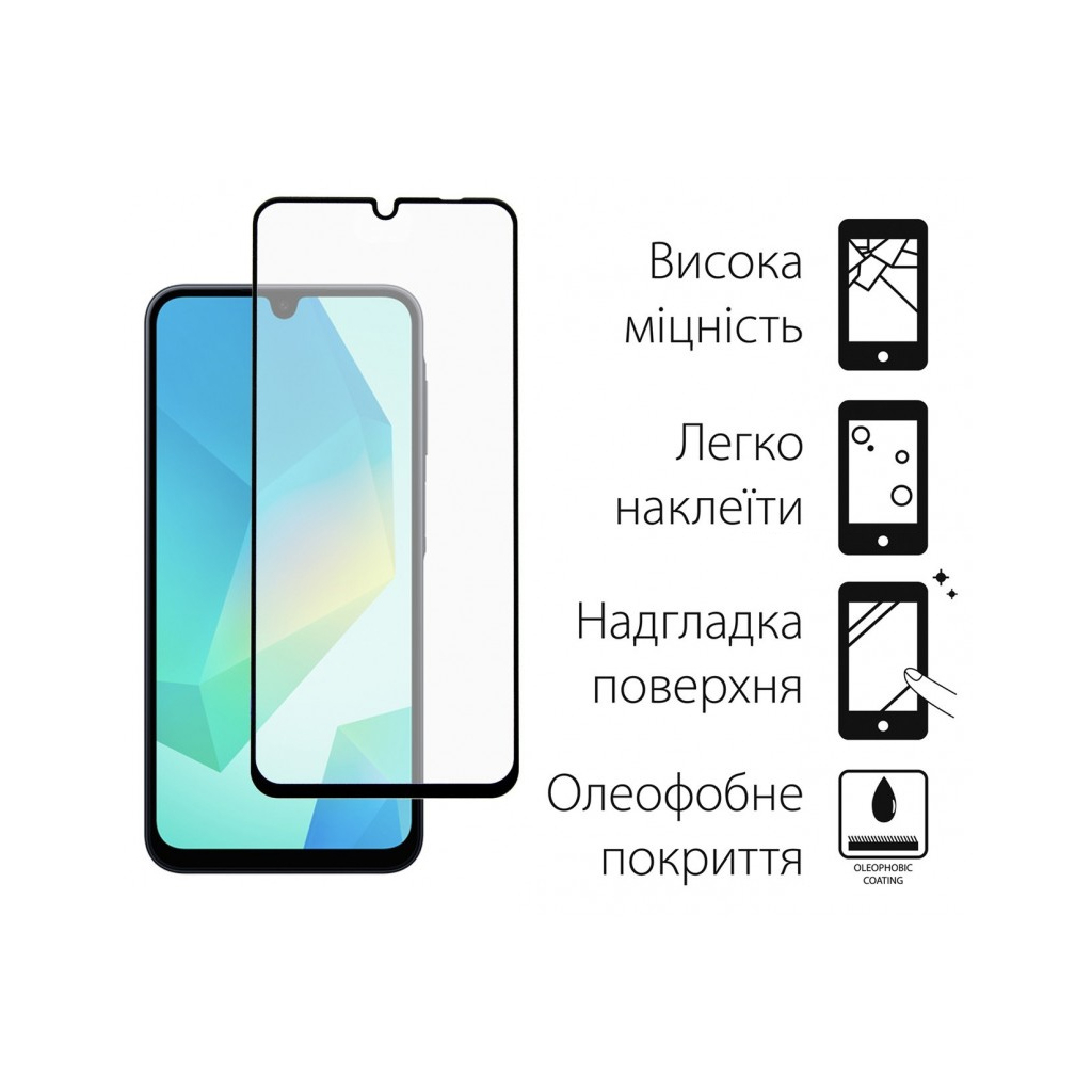 Скло захисне Dengos Kit 2pcs Samsung Galaxy A16 (DG-TG2P-61) - зображення 2