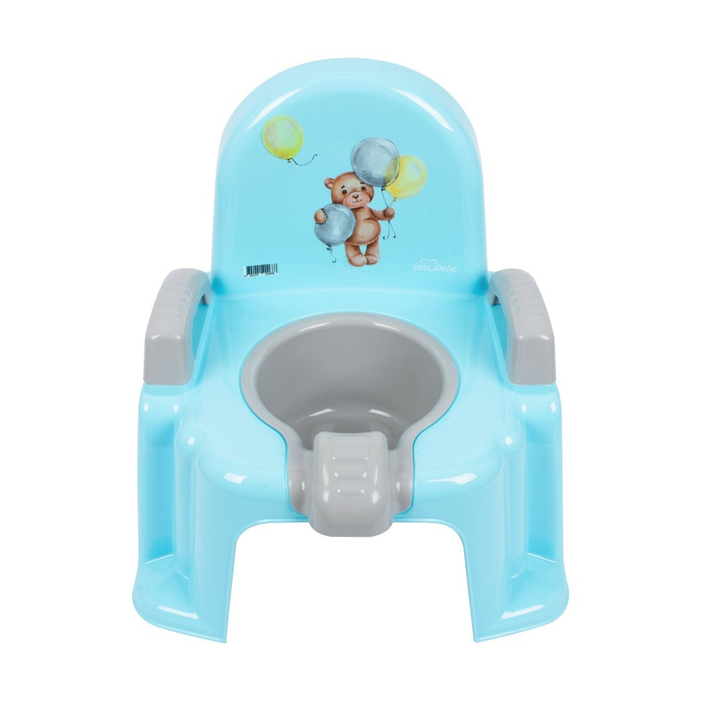 Горщик Sevi Bebe стілець бірюзовий (8692241256807) - зображення 3