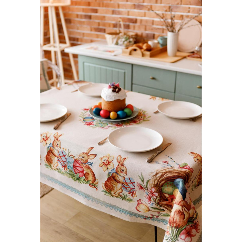 Скатертина Прованс гобеленова Злагода 135х350 см (034139) - зображення 1