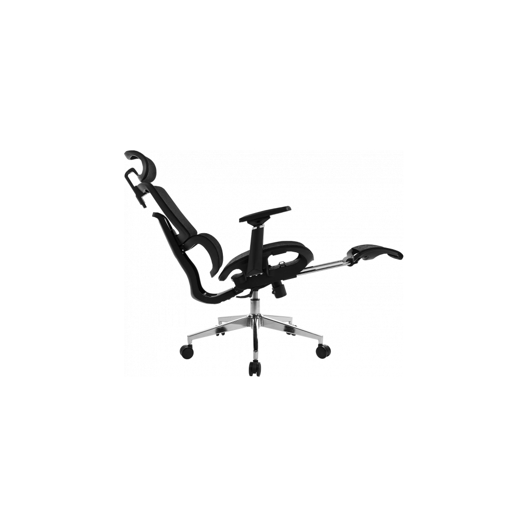 Офісне крісло GT Racer B-122 Black - зображення 4