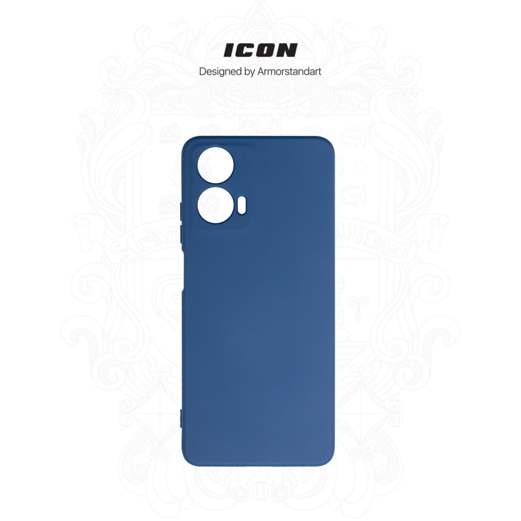 Чохол до мобільного телефона Armorstandart ICON Case Motorola G24 Camera cover Dark Blue (ARM74301) - зображення 3