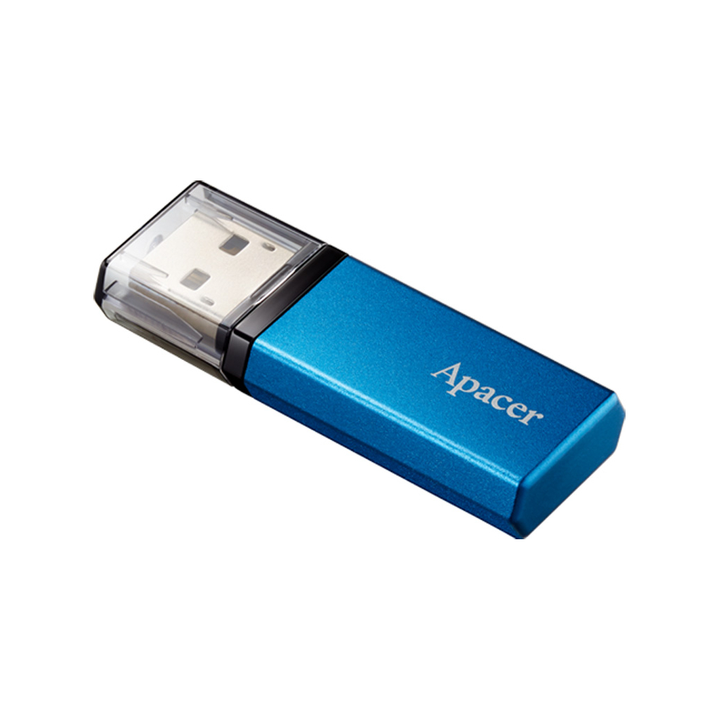 USB флеш накопичувач Apacer 32GB AH25C Ocean Blue USB 3.0 (AP32GAH25CU-1) - зображення 2