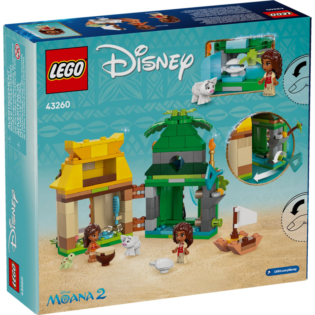 Конструктор LEGO Disney Острівні розваги Ваяни (43260) - зображення 10