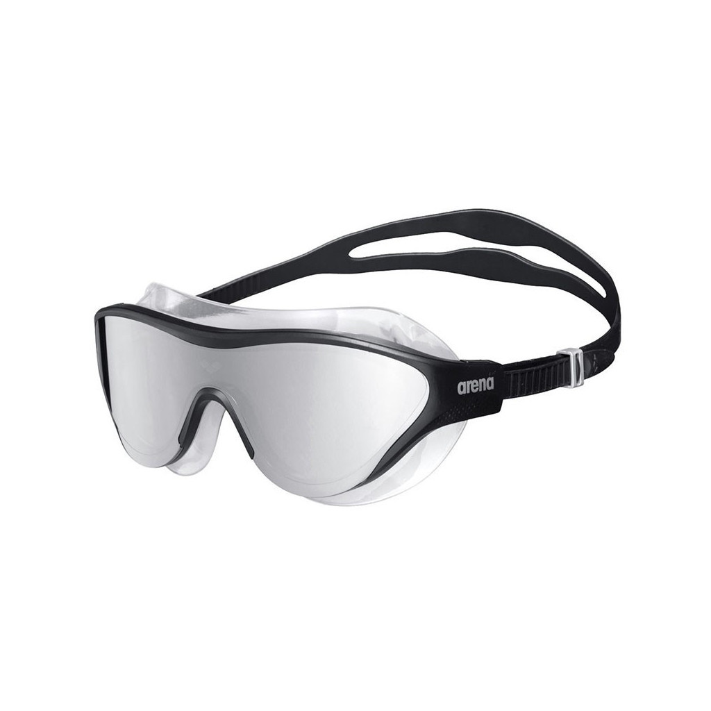 Окуляри для плавання Arena The One Mask Mirror 004308-101 чорний, сріблястий Уні OSFM (3468336578766) - зображення 1