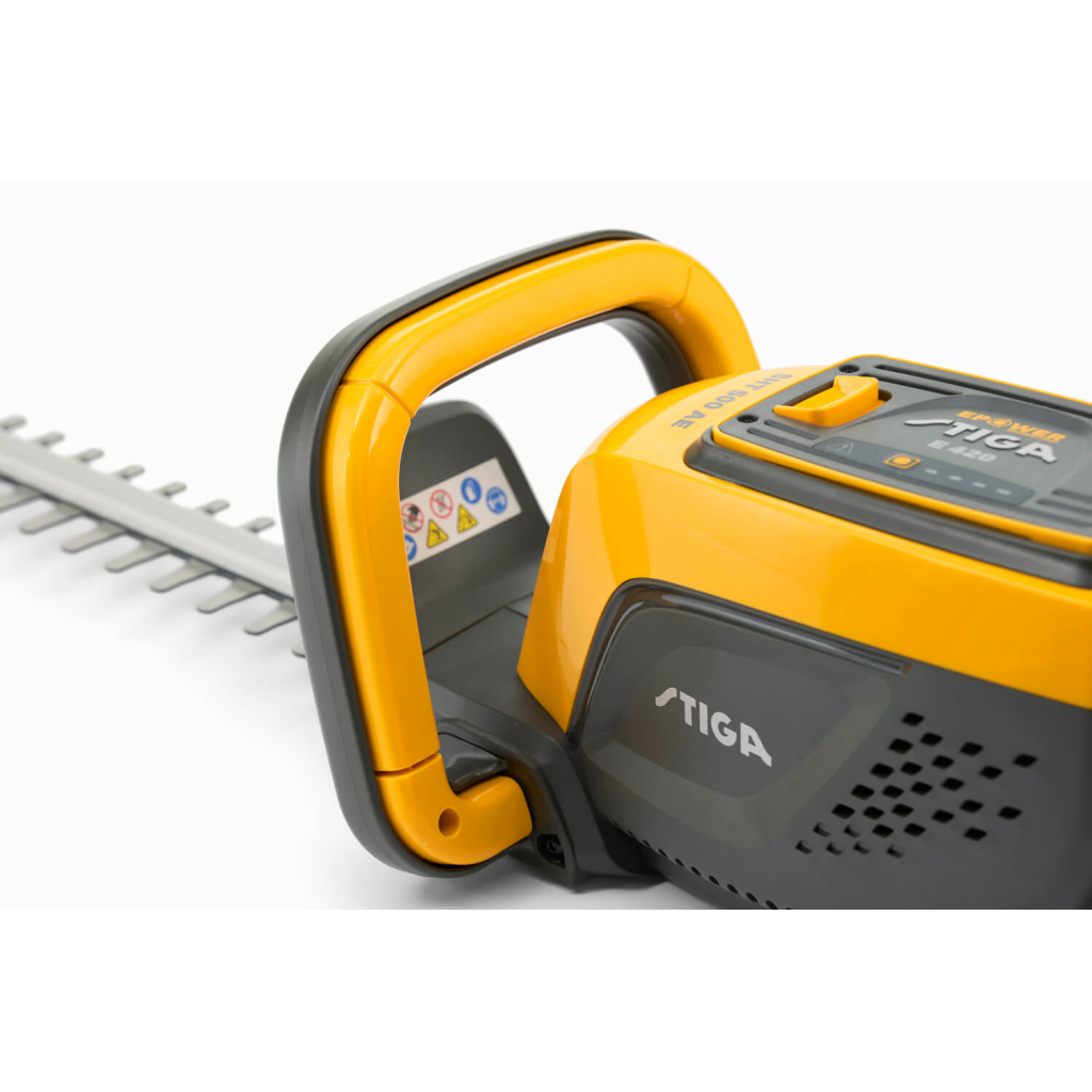 Кущоріз Stiga 48V, 58 см, діам гілок 18 мм (без АКБ та ЗП)¶0.5 кВт, 50 см, діаметр гілок 16 мм, вага 3.1 кг¶0. (HT500e) - зображення 4