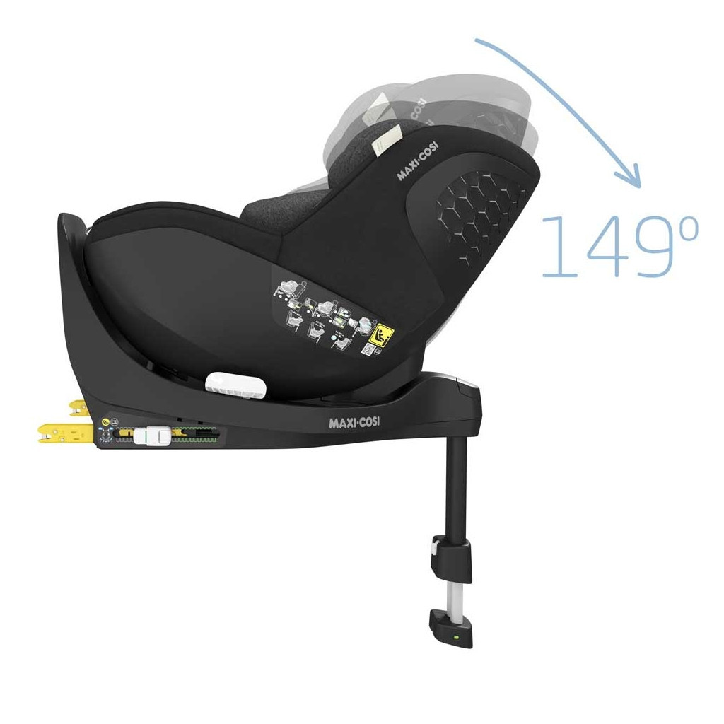 Автокрісло Maxi-Cosi Mica PRO ECO i-Size Authentic Black (8515671110) - зображення 7