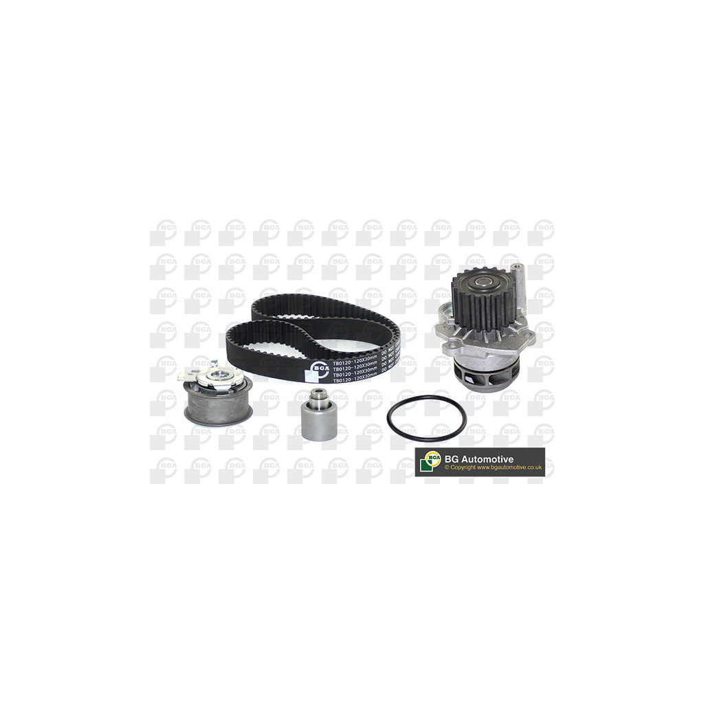 Комплект ременя ГРМ з помпой BGA TB0120CPK-3 - зображення 2