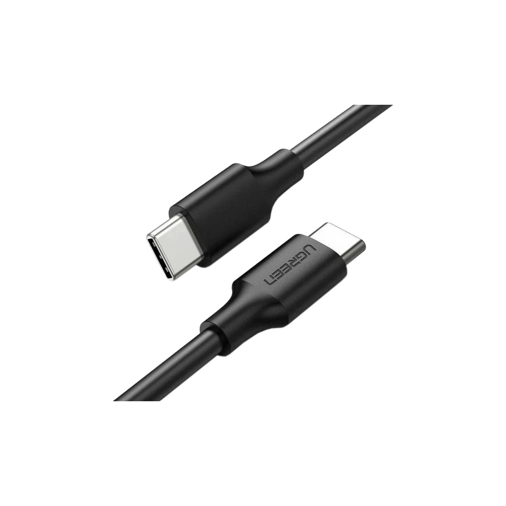 Дата кабель USB-C to USB-C 1.5m US286 3A (Black) Ugreen (50998) - зображення 1