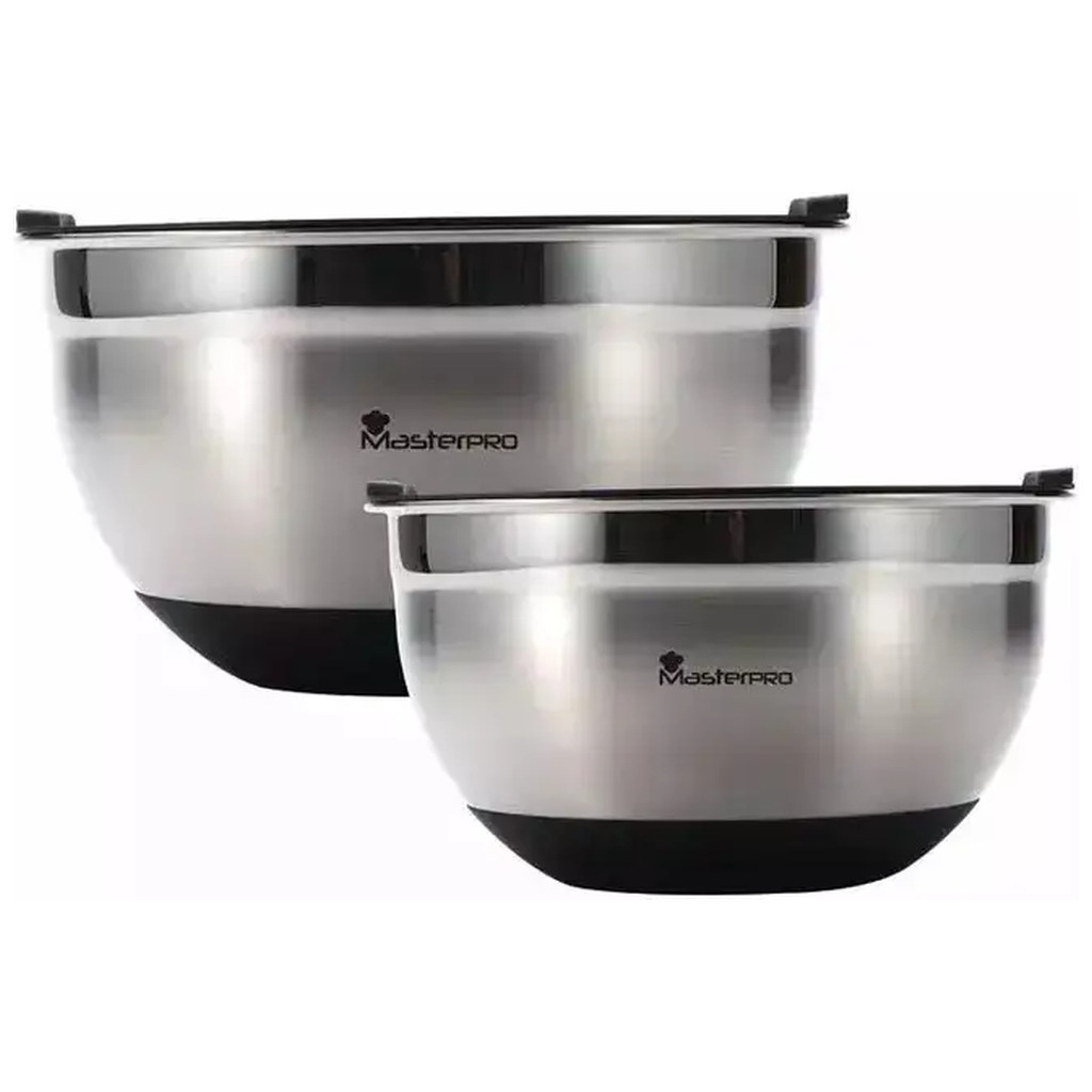 Миска MasterPro Foodies collection набір 2 шт з кришками 20/24 см (BGMP-1553) - зображення 2